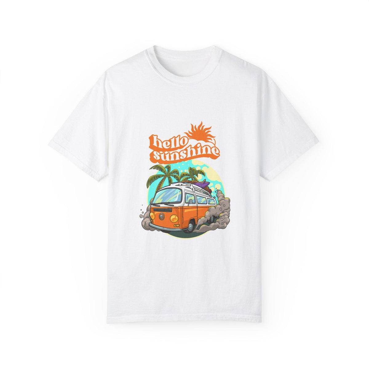 T-shirt unisexe teint en pièce