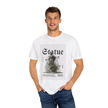 Copie de T-shirt unisexe teint en pièce