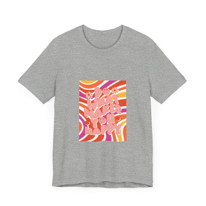 T-shirt unisexe à manches courtes en jersey