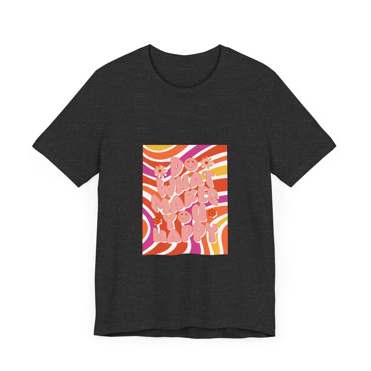 T-shirt unisexe à manches courtes en jersey