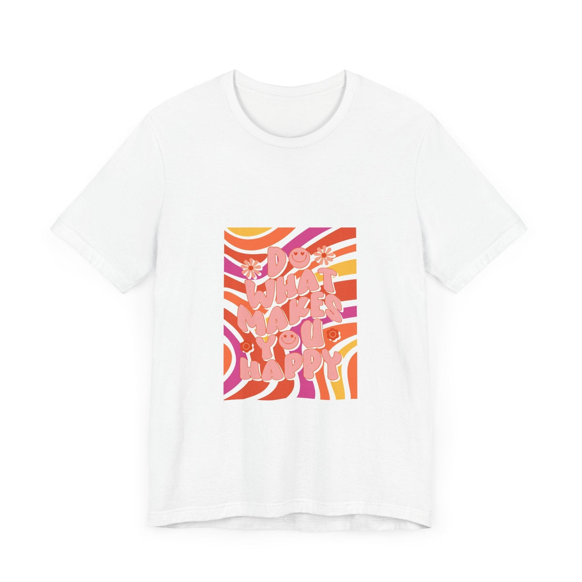 T-shirt unisexe à manches courtes en jersey