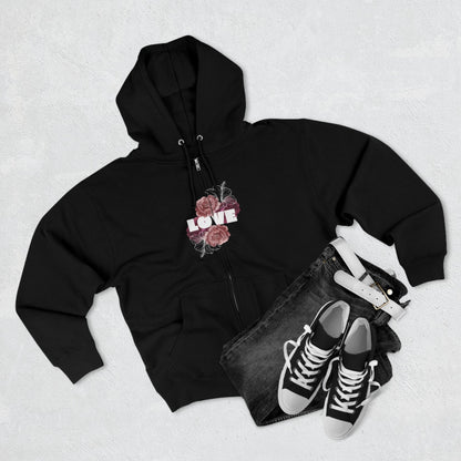 Sweat à capuche unisexe zippé