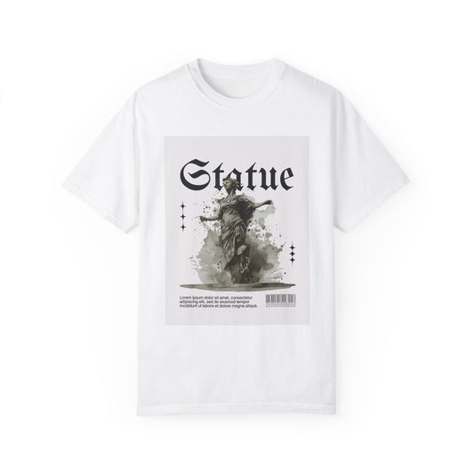 Copie de T-shirt unisexe teint en pièce