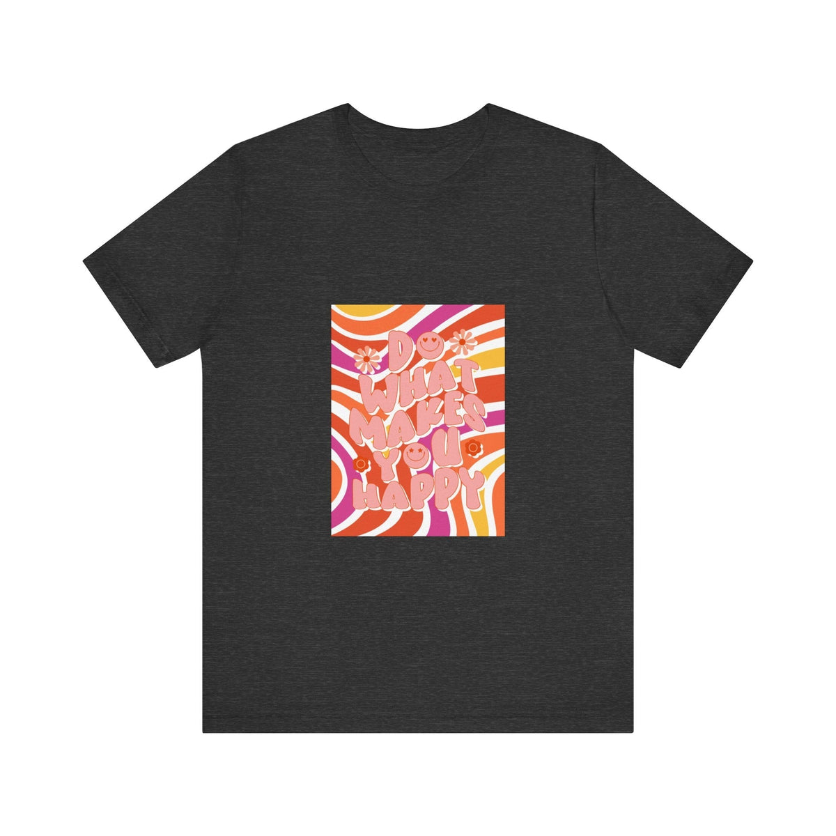 T-shirt unisexe à manches courtes en jersey