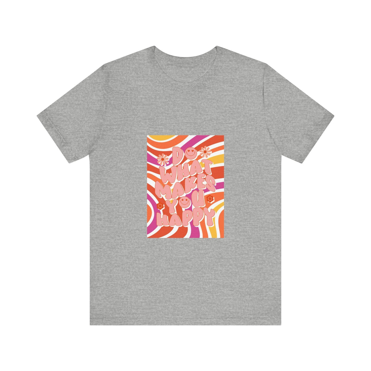 T-shirt unisexe à manches courtes en jersey