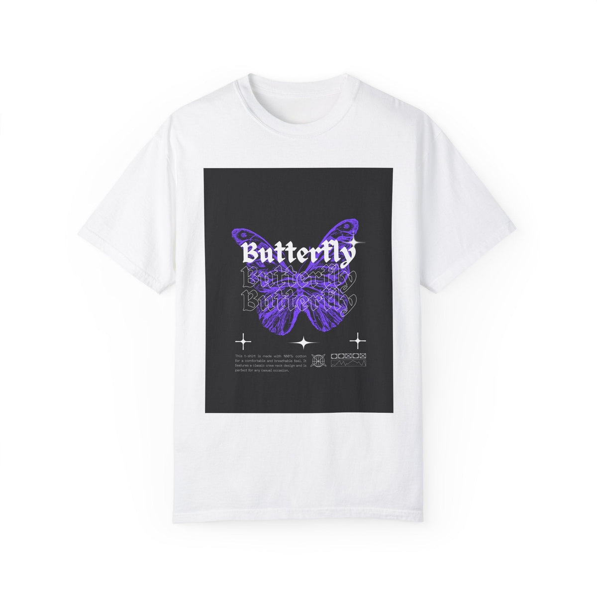 T-shirt unisexe teint en pièce