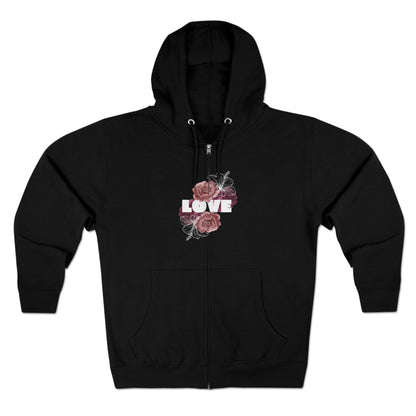 Sweat à capuche unisexe zippé