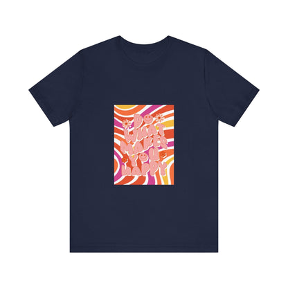 T-shirt unisexe à manches courtes en jersey
