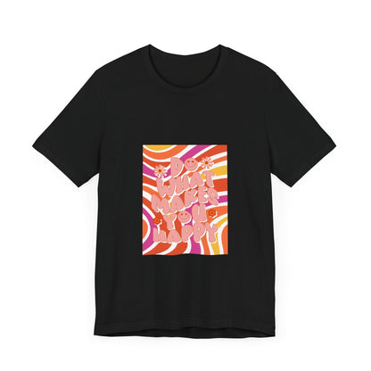 T-shirt unisexe à manches courtes en jersey